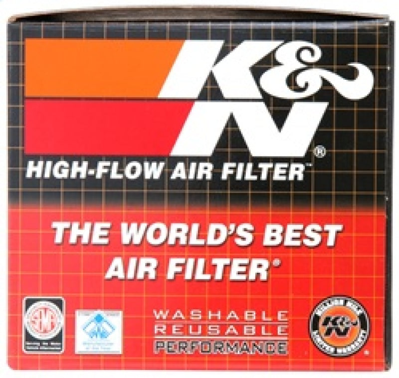 K&N Universal Chrome Filter 2.063in Flange ID x 3.5in Base OD x 2in Top OD x 4in H-thumbmail-8