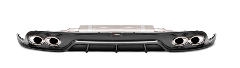 Akrapovic 16-17 Porsche 911 Turbo/Turbo S (991.2) Rear Carbon Fiber Diffuser - High Gloss-thumbmail-1