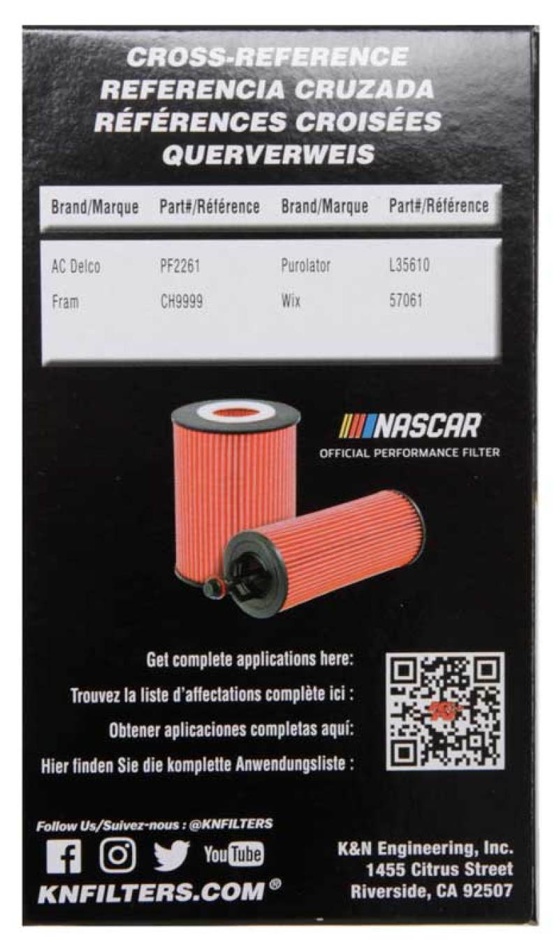 K&N Performance Gold Oil Filter for Hyundai/Kia V6 06-08 Azera/Sonata/Sedona/07-08 Santa Fe-thumbmail-3