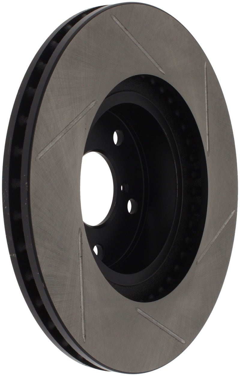 StopTech Power Slot 00-05 Legacy / 7/98-08 Impreza Front Right Sportstop Slotted Rotor-thumbmail-2