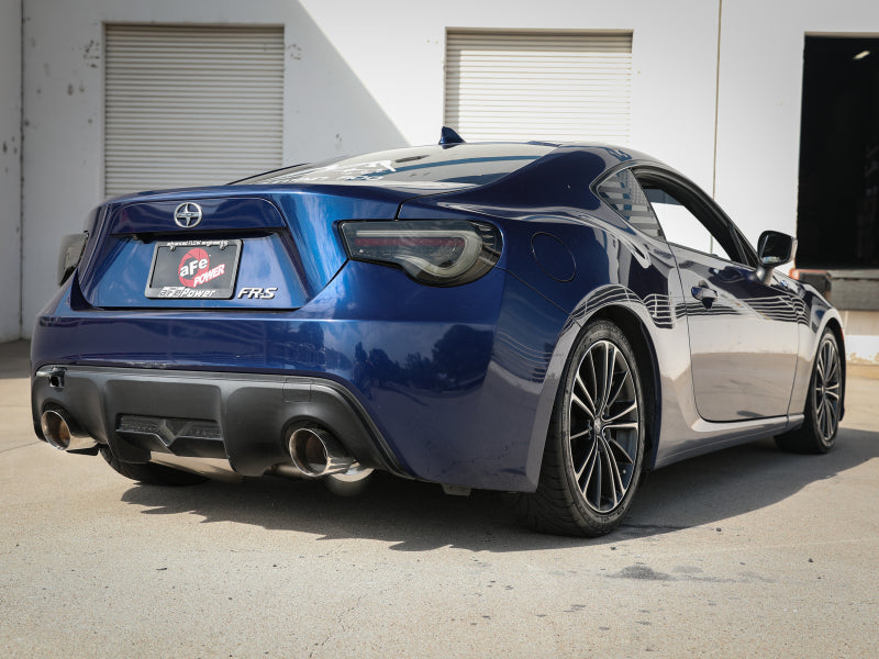 aFe Takeda 17-20 BRZ/FRS/86 2.5in 304 Stainless Steel Cat-Back Exhaust-thumbmail-2