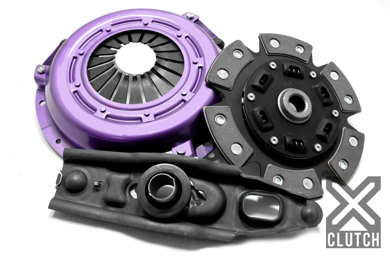 XClutch 06-12 Mitsubishi Colt Ralliart 1.5L Stage 2 Sprung Ceramic Clutch Kit-thumbmail-1