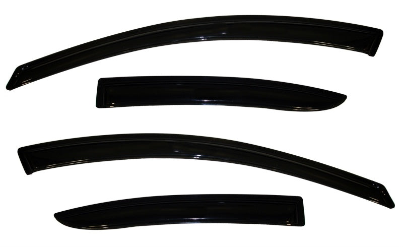 AVS 10-13 Mazda 3 Ventvisor Outside Mount Window Deflectors 4pc - Smoke-thumbmail-12