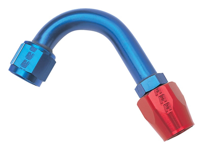 Russell Performance -12 AN Red/Blue 120 Degree Full Flow Hose End (1-1/2in Centerline Radius)-thumbmail-2
