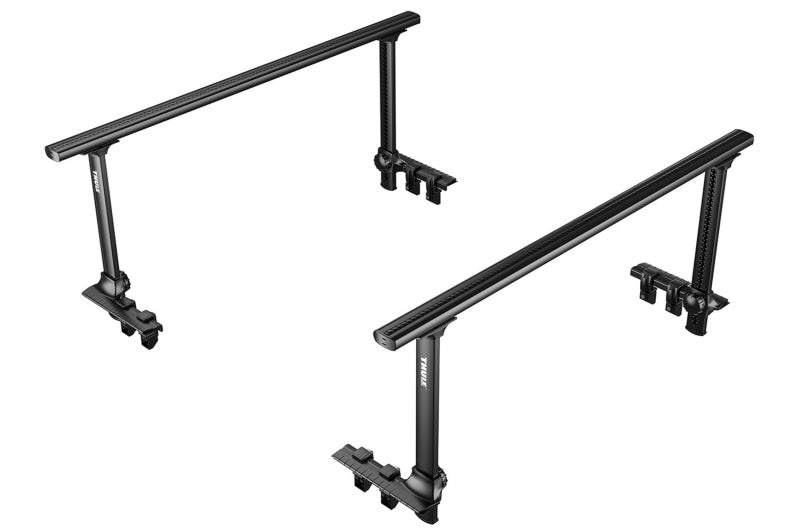 Thule Xsporter Pro Multi-Height Aluminum Truck Rack w/Load Stops & Locks - Black-thumbmail-10
