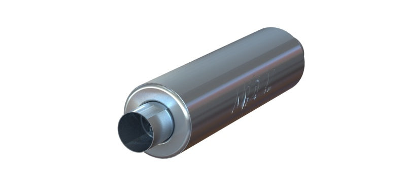MBRP Universal 3in ID Inlet/Outlet 26in Single Chambered Muffler Aluminum (NO DROPSHIP)-thumbmail-2