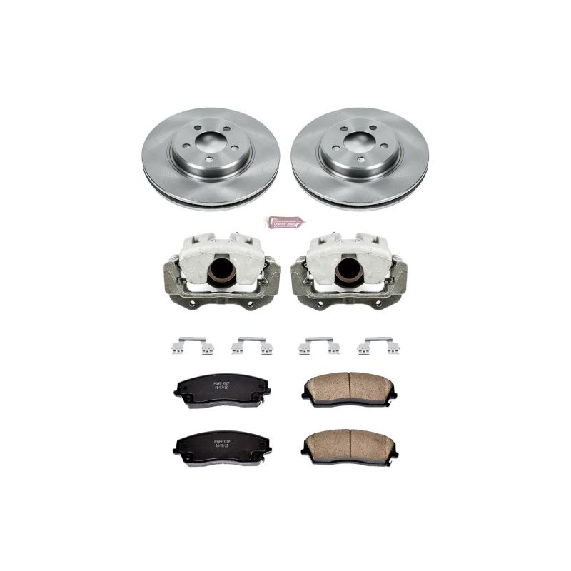 Power Stop 05-19 Chrysler 300 Front Autospecialty Brake Kit w/Calipers-thumbmail-1
