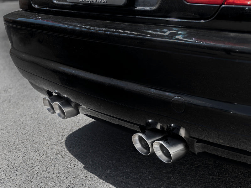 aFe MACH Force-Xp 2.5in 304 SS Cat-Back Exhaust w/ Polished Tips 01-06 BMW M3-thumbmail-2