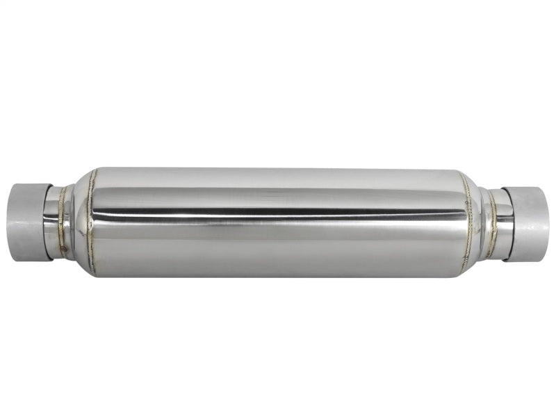 aFe MACH Force-Xp 304 Stainless Steel Resonator 2.5in Inlet/Outlet x 4in Dia x 15in Body x 19in L-thumbmail-3
