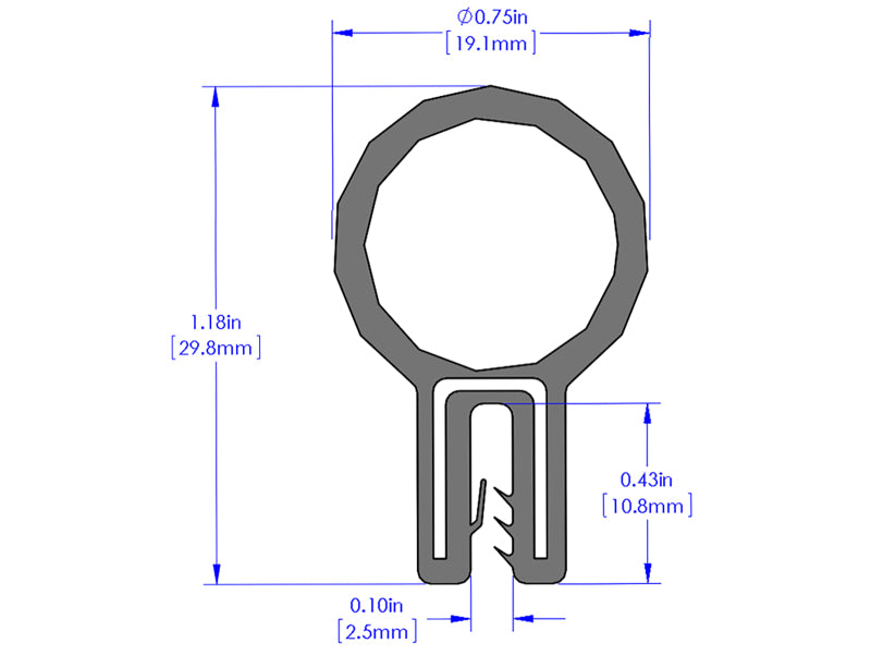 aFe MagnumFORCE Spare Parts Trim Seal Kit (1/16IN X 3/4IN) x 36IN L-thumbmail-3