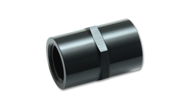 Vibrant 3/4in NPT Female Pipe Coupler Fitting - Aluminum-thumbmail-1