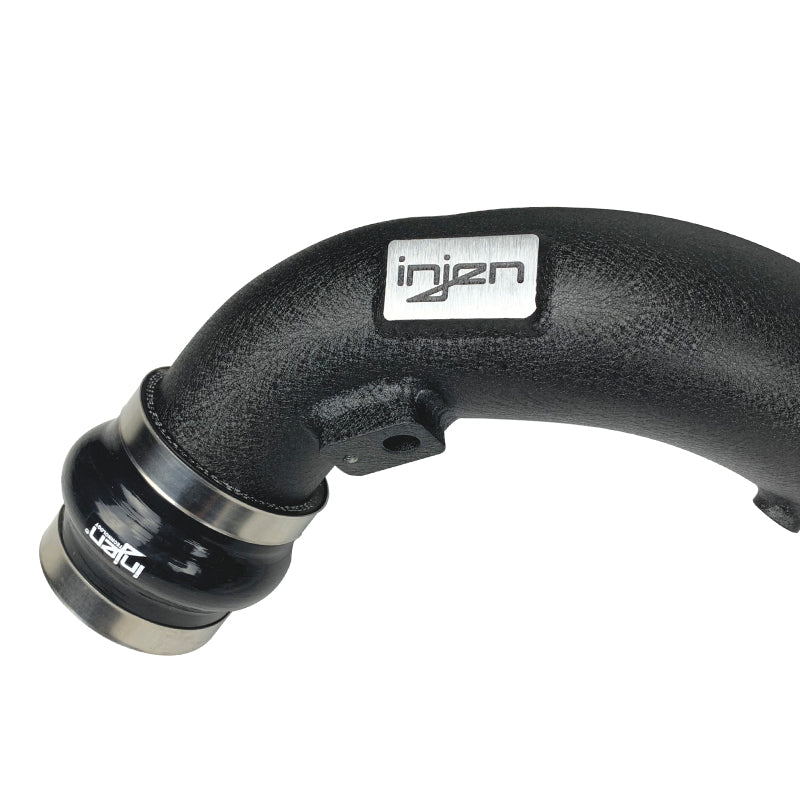Injen 18-19 Audi S4/S5 (B9) V6 3.0L Turbo Wrinkle Black Intercooler Piping-thumbmail-1