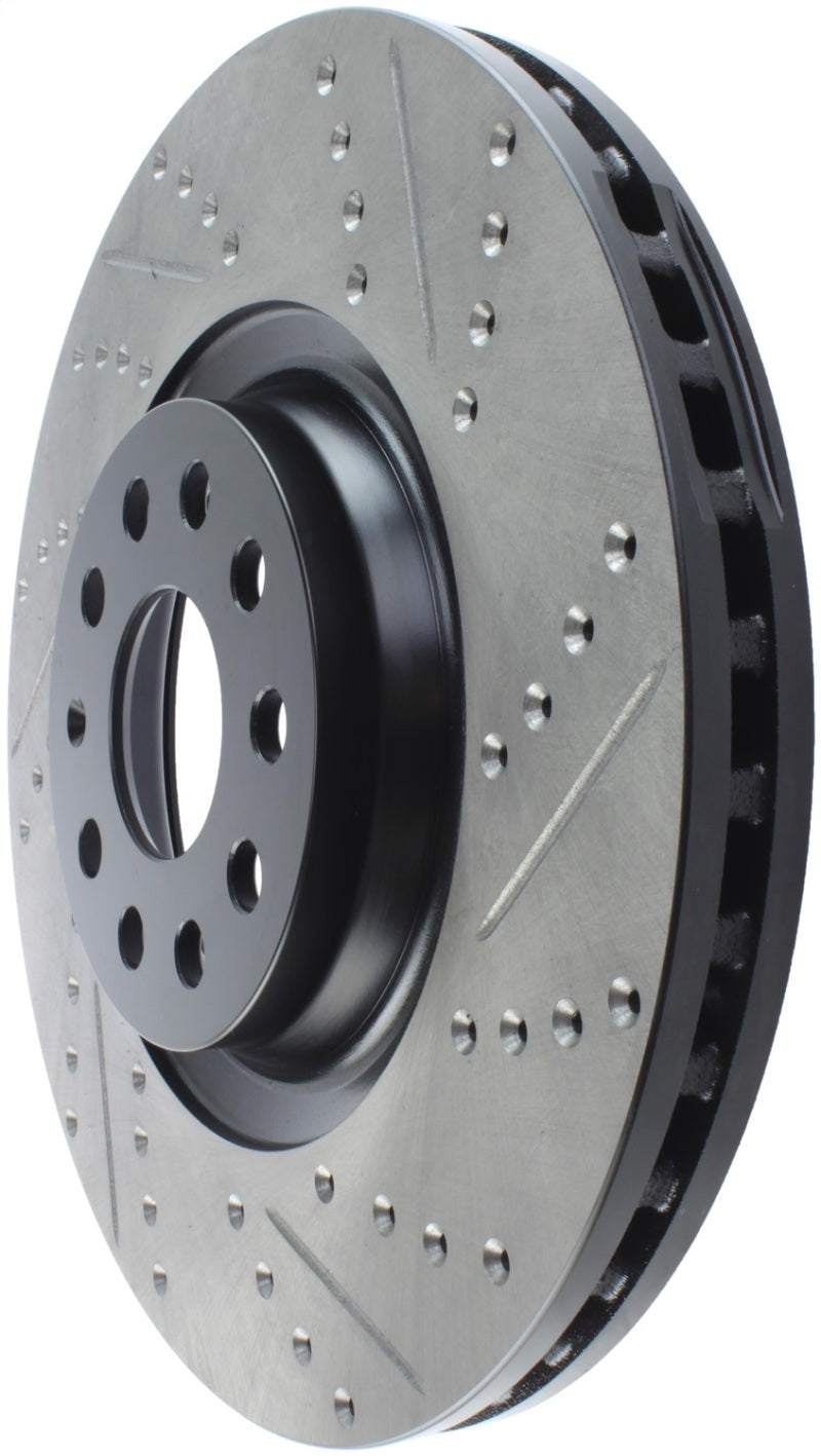 StopTech Slotted & Drilled Sport Brake Rotor-thumbmail-2