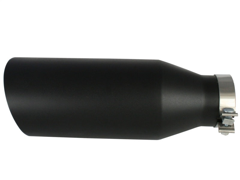 aFe MACHForce XP Exhausts Tips SS-304 EXH Tip 4In x 7Out x 18L Bolt-On (blk)-thumbmail-3