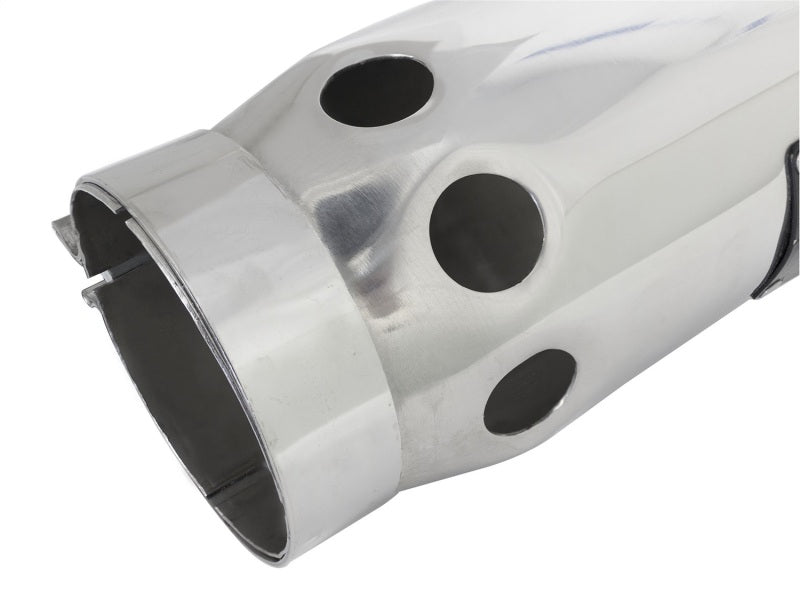 aFe Power Intercooled Tip Stainless Steel - Polished 4in In x 5in Out x 12in L Bolt-On-thumbmail-2