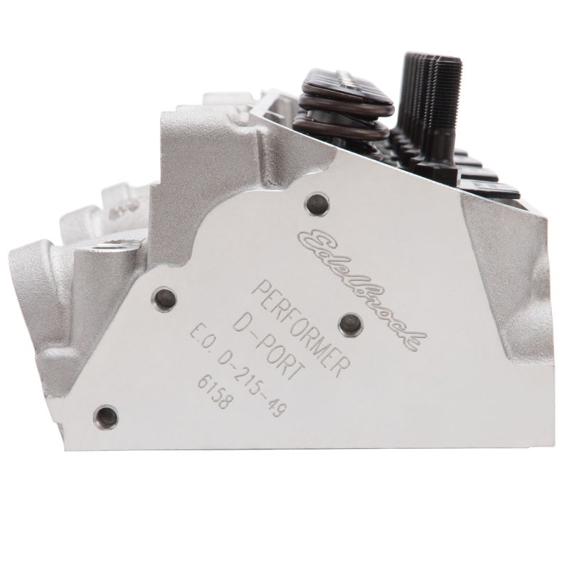 Edelbrock Cylinder Head Pontiac Performer D-Port 72cc Chambers for Hydraulic Roller Cam Complete-thumbmail-4