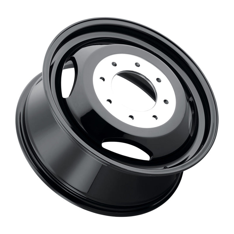 Weld Off-Road W100 20X8.25 Dualie Inner 8X200 ET98 BS8.50 Gloss Black 142.2-thumbmail-1