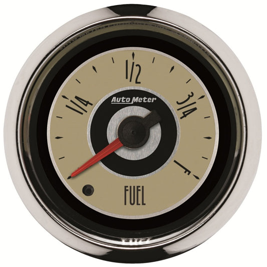 AutoMeter Gauge Fuel Level 2-1/16in. Programmable Cruiser
