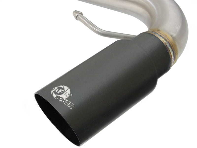 aFe MACHForce XP 2.5in Axle Back Stainless Exhaust w/ Black Tips 07-13 BMW 335i 3.0L L6 (E90/92) N55-thumbmail-2