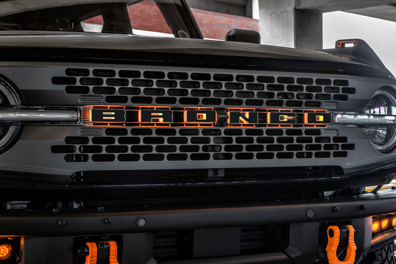 ORACLE Lighting Universal Illuminated LED Letter Badges - Matte Black Surface Finish - I-thumbmail-2