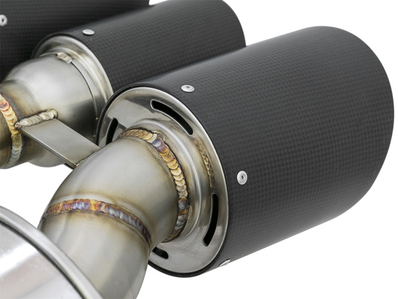 aFe POWER Takeda 2-1/2in to 2-1/4in 304SS Catback Dual-Exit Exhaust 17+ Honda Civic Type R w/CF Tips-thumbmail-5