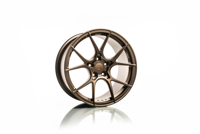 Titan 7 T-CS5 18x9.5 5x114.3 +40 Offset / 73 CB Techna Bronze Wheel (Hub Ring Req.)-thumbmail-3