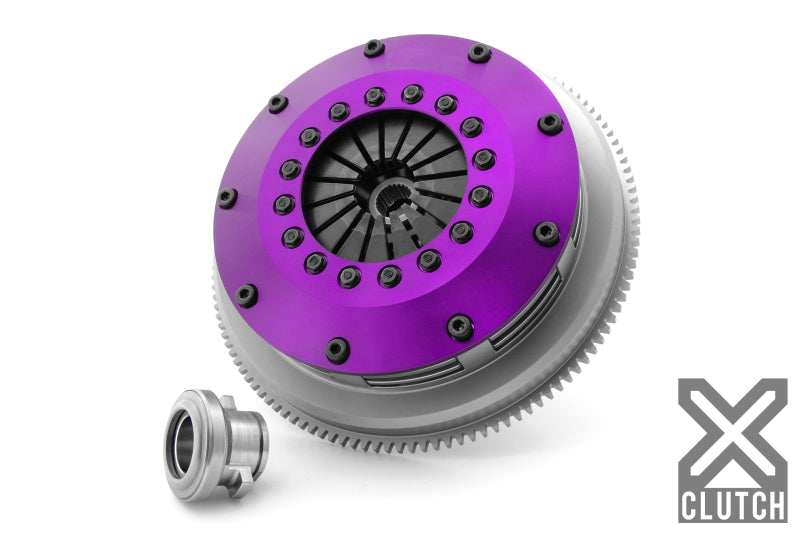 XClutch 89-94 Nissan Skyline GT-R 2.6L 8in Twin Sprung Ceramic Clutch Kit-thumbmail-1