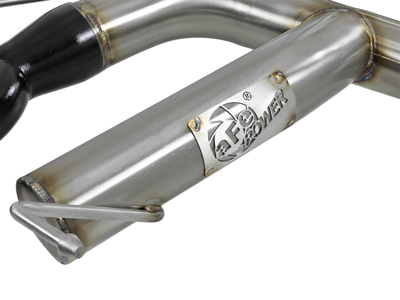 aFe MACHForce XP 08-13 BMW 135i L6-2.0L N54/N55 3in. 304 SS Axle-Back Exhaust w/Black Tips-thumbmail-2