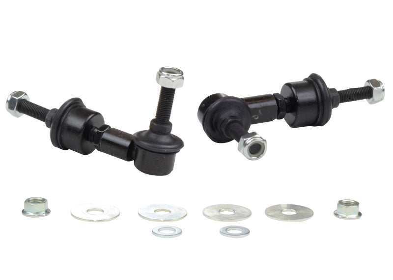 Whiteline 5/05+ Ford Focus / 04+ Mazda 3 BK Rear Swaybar Link Kit H/Duty Adj Steel Ball-thumbmail-2