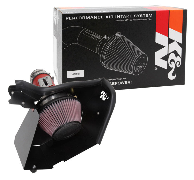 K&N 17-18 Honda Civic Type-R L4-2.0L F/I Typhoon Air Intake-thumbmail-12