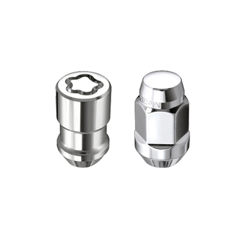 McGard 5 Lug Hex Install Kit w/Locks (Cone Seat Nut / Bulge) M12X1.5 / 3/4 Hex / 1.45in L - Chrome-thumbmail-2