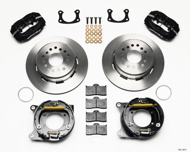 Wilwood Forged Dynalite P/S Park Brake Kit BOP Axle 2.75in Bearing 2.75 Offset-thumbmail-1