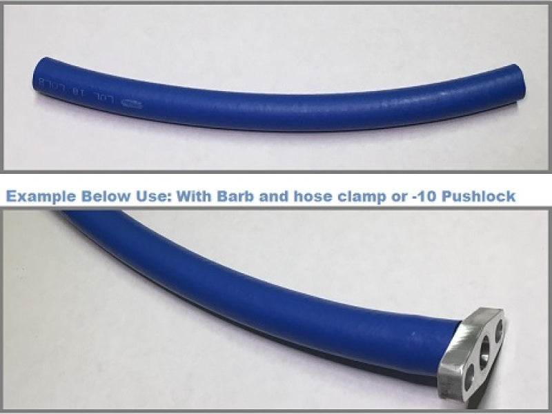 ATP Hi Temperature Rubber/Silicone Oil Drain Hose -5/8in (-10 AN Equivalent ID) Price is Per Foot-thumbmail-1