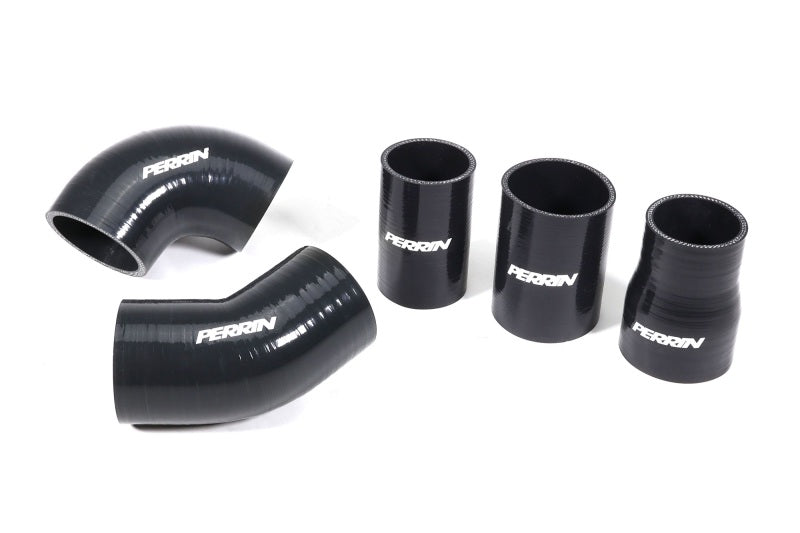 Perrin 22-23 Subaru WRX Front Mount Intercooler Kit (Red Tubes & Black Core)-thumbmail-2
