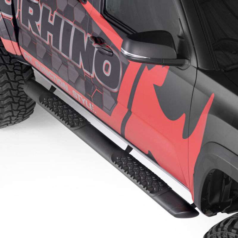 Go Rhino V-Series V3 Side Step - Universal 80in. (Fits 4DR) - Tex. Blk-thumbmail-7