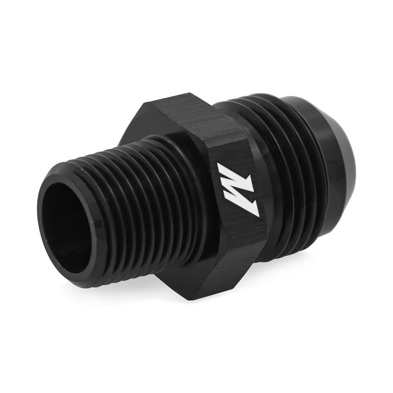 Mishimoto Aluminum -8AN to 1/4 NPT Fitting - Black-thumbmail-2