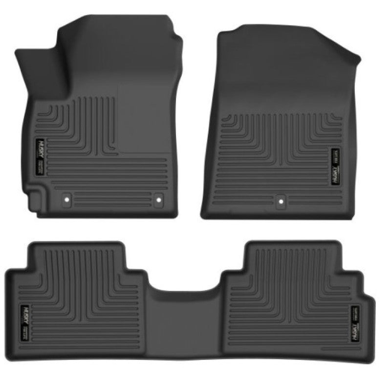 Husky Liners 20-21 Kia Soul Weatherbeater Series Front & 2nd Seat Floor Liners - Black-thumbmail-10