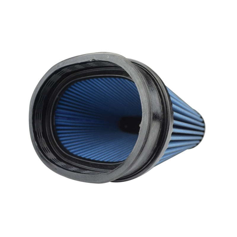 Injen NanoWeb Dry Air Filter 6.70x4.54 Oval neck/ 7.69 x 5.68 Base/ 7.25 Tall w/Barb Fit - 70 Pleat-thumbmail-3
