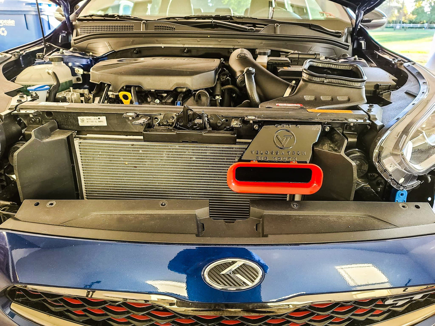 2020+ Kia Forte GT/EX/LXS BIG MOUTH Ram Air Intake Snorkel | Velossa Tech Design