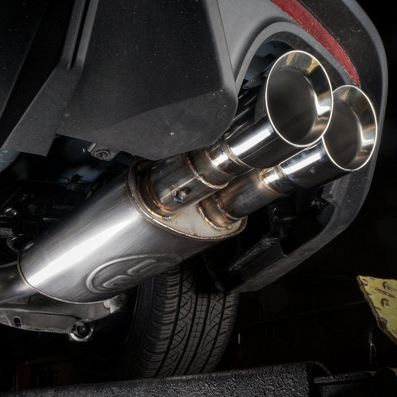 Stainless Works 18+ Ford Mustang GT Redline Cat-Back Performance Connect H-Pipe w/ Active Valves-thumbmail-3