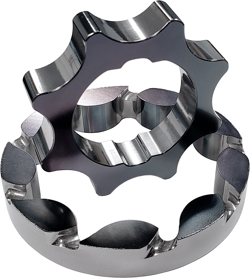 Boundary 2011+ Ford Coyote Mustang/GT350 V8 Billet Oil Pump Gear - Vane Ported MartenWear Treated-thumbmail-1