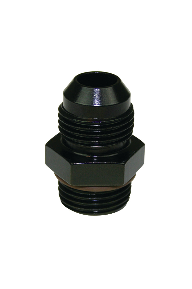 Moroso Dry Sump/External Oil Pump Fitting -8An Male to -8An Straight w/O-Ring - Aluminum - Single-thumbmail-1