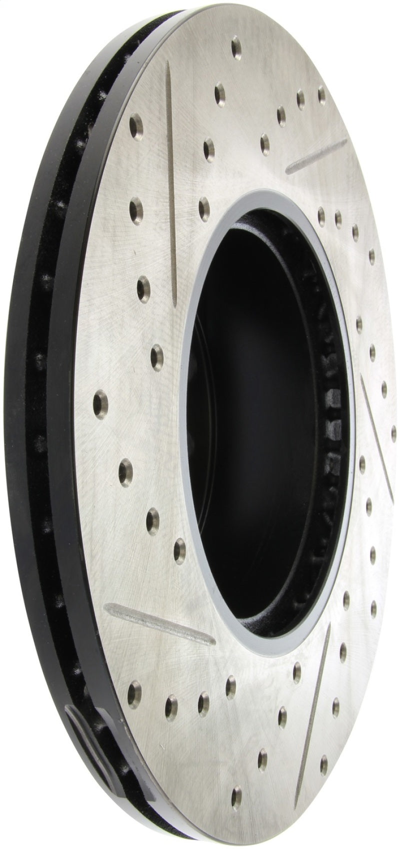 StopTech 9/07-09 BMW 328 Slotted & Drilled Left Front Rotor-thumbmail-2