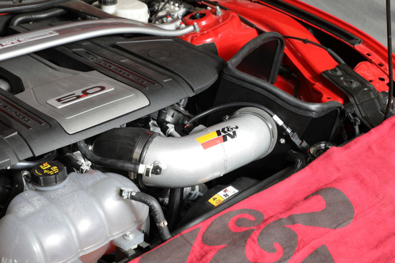 K&N 2018 Ford Mustang GT V8 5.0L F/I Typhoon Air Intake-thumbmail-3