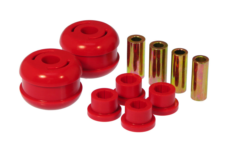 Prothane Mitsubishi Evo 8 Front Control Arm Bushings - Red-thumbmail-1