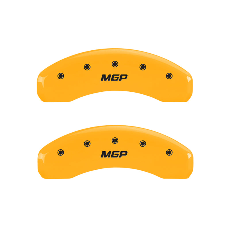 MGP 4 Caliper Covers Engraved Front & Rear MGP Yellow finish black ch-thumbmail-4