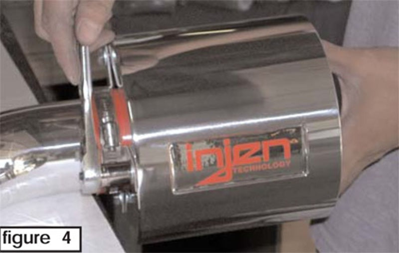 Injen Aluminum Air Filter Heat Shield Universal Fits 2.50 2.75 3.00 Polished-thumbmail-5