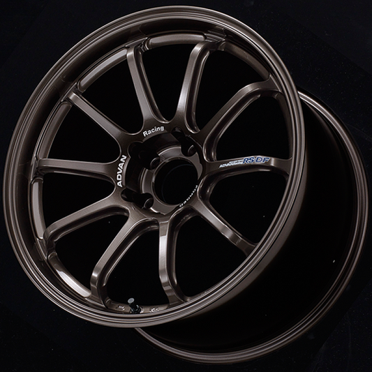 Advan RS-DF Progressive 18x10.0 +40 5-114.3 Dark Bronze Metallic Wheel