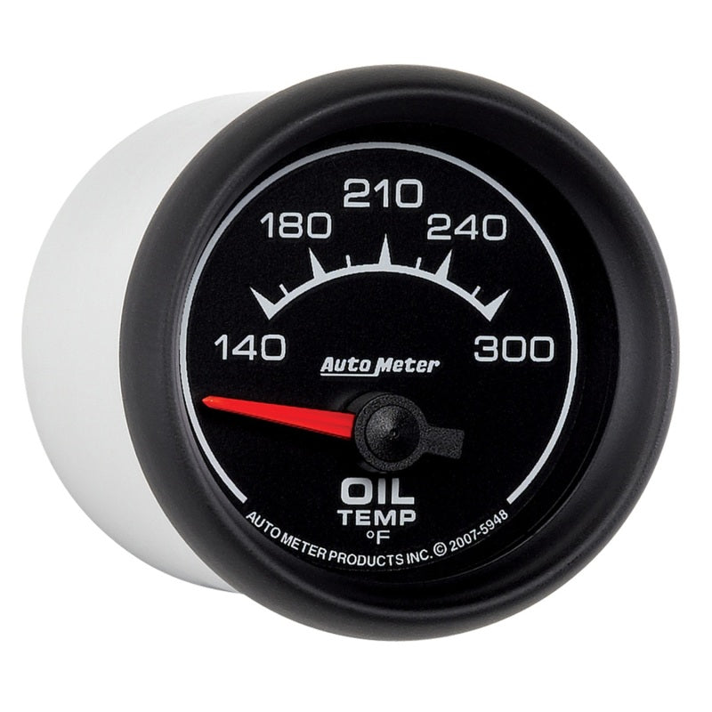 AutoMeter Gauge Oil Temp 2-1/16in. 140-300 Deg. F Electric Es-thumbmail-2