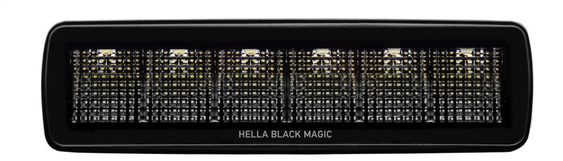 Hella Universal Black Magic 6 L.E.D. Mini Light Bar - Flood Beam-thumbmail-6
